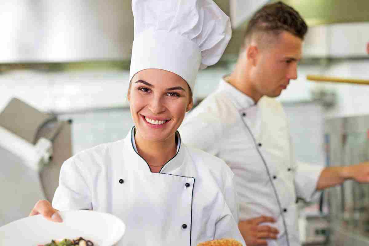Chef cucina pasta