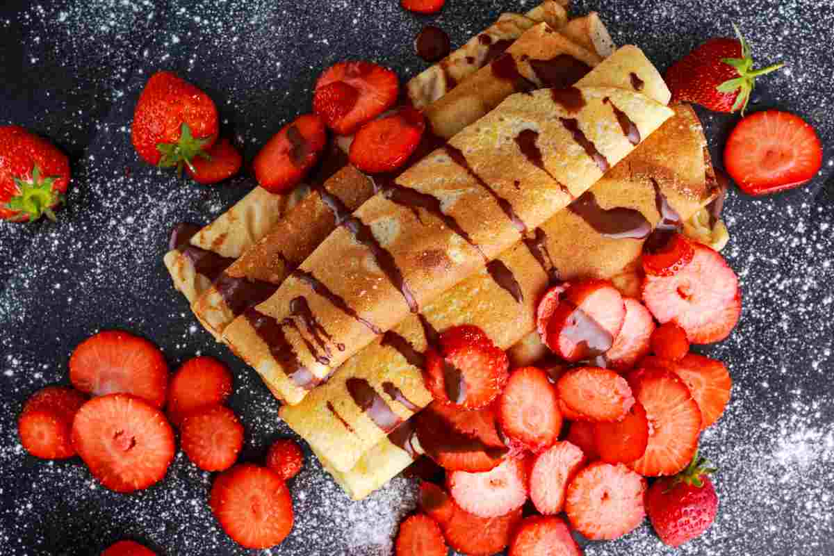 rotolini fritti dolci