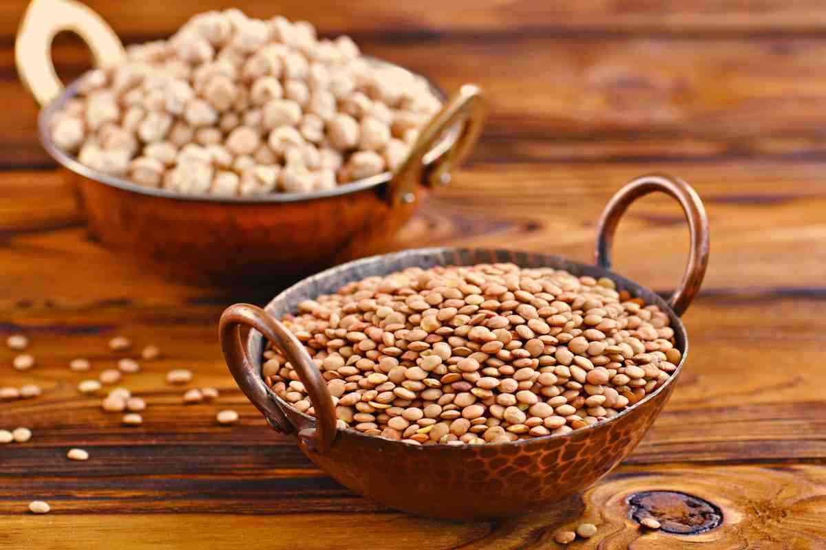 lenticchie ceci Gli agrumi per favorire l'assorbimento del ferro