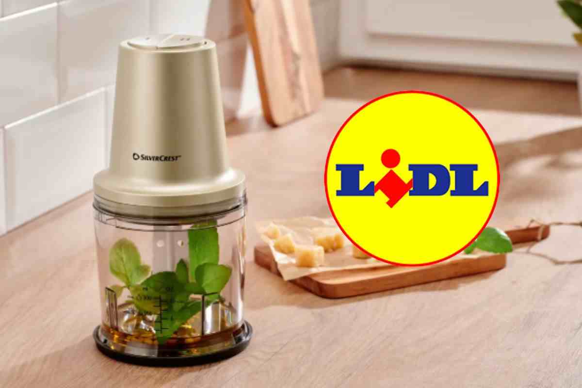 lidl: tritatutto a 9.99 euro